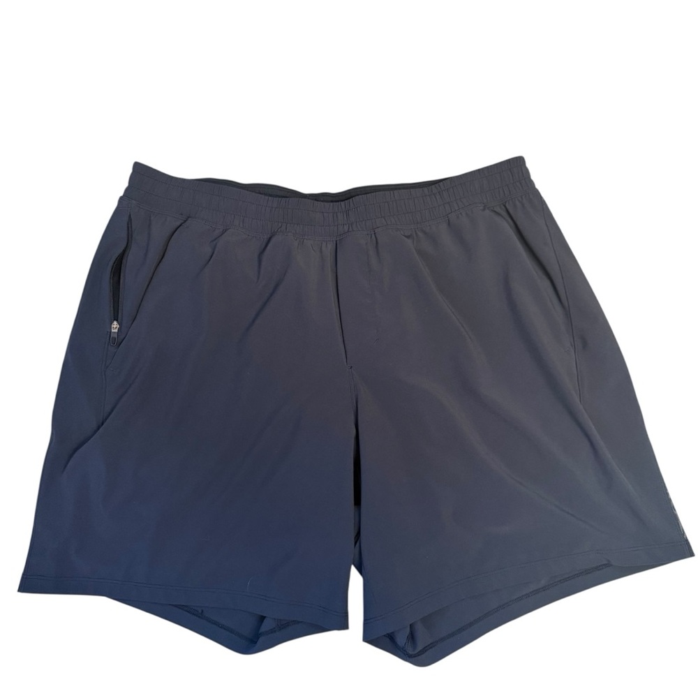 Lululemon T.H.E. Short 7” lined navy blue XXL training